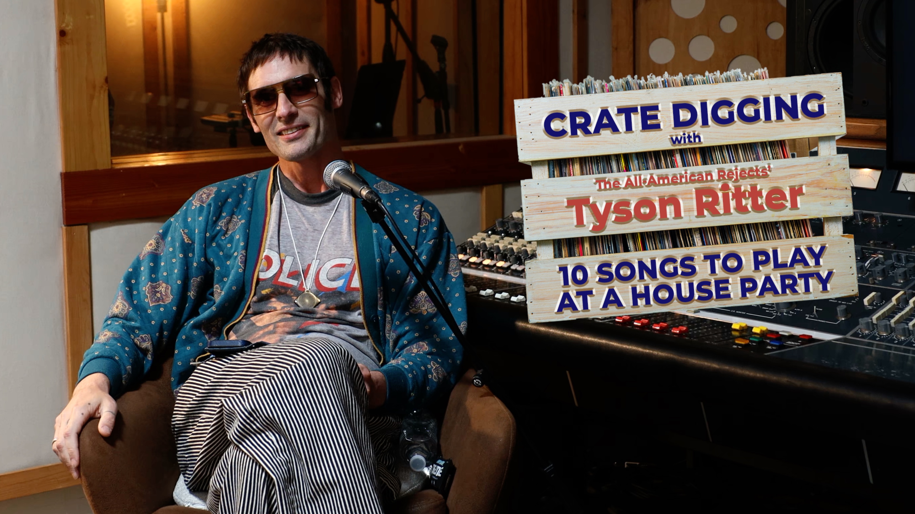 Crate Digging: The All-American Rejects' Tyson Ritter Picks 10 Albums to Play at a House Party