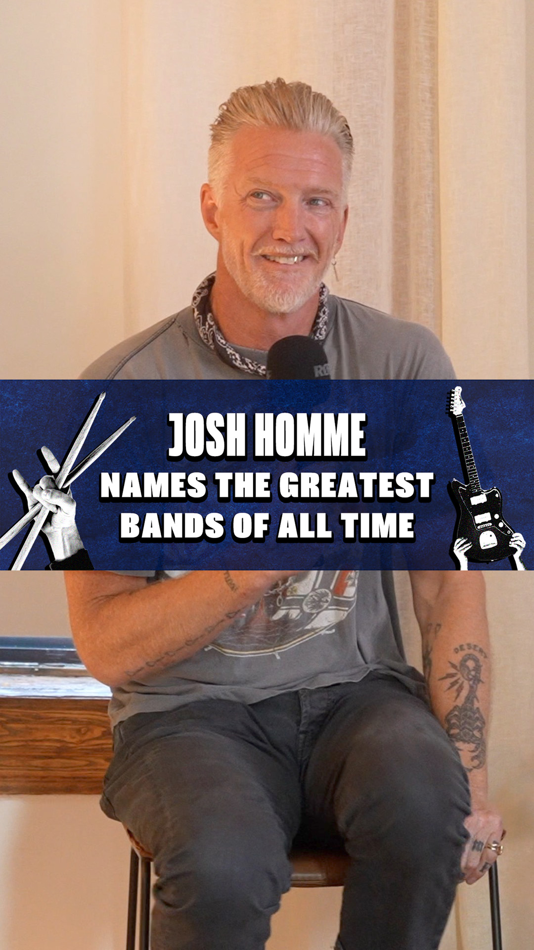 Josh Homme Names the Greatest Bands of All Time