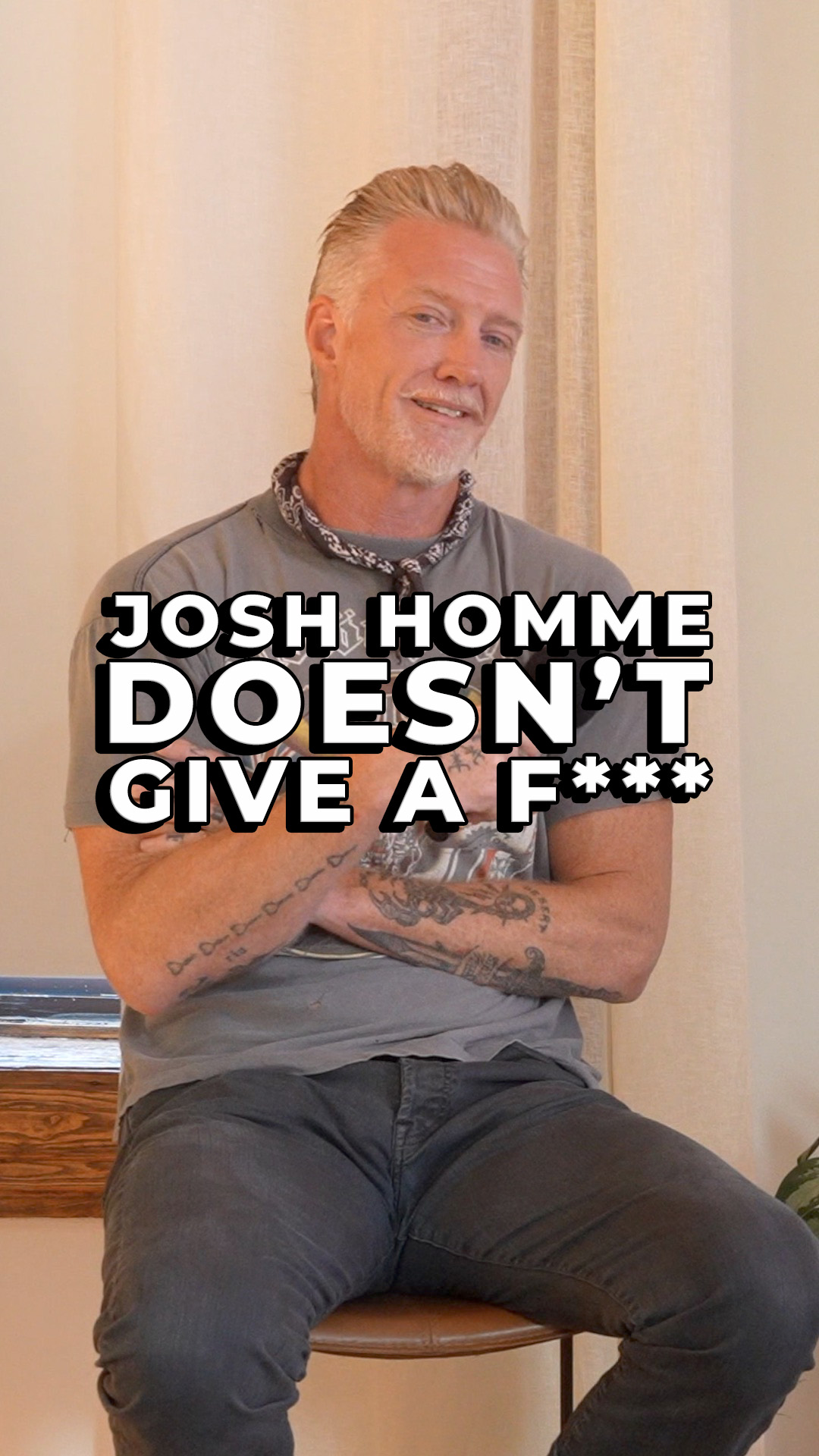 Josh Homme Doesn't Give a F***