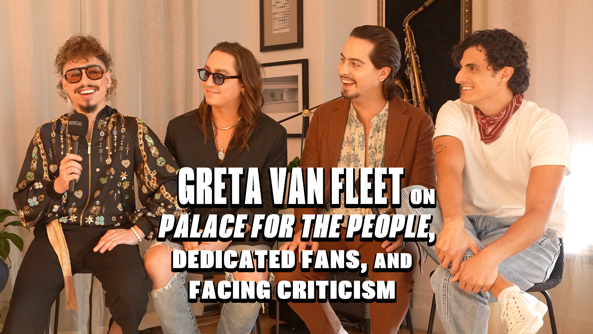Greta Van Fleet on Palace for the People, Dedicated Fans, and Facing Criticism