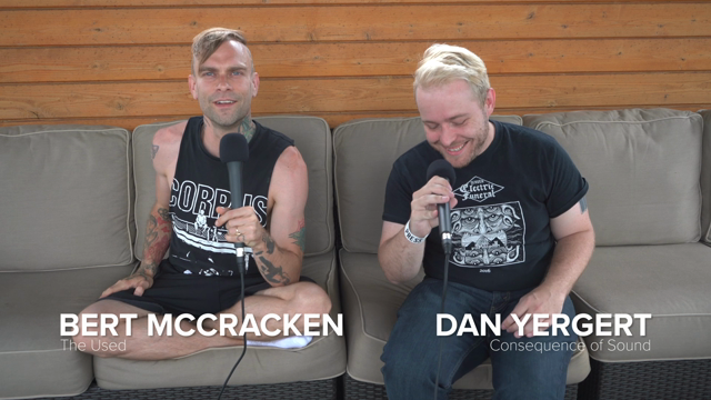 Bert McCracken of The Used on New Music, Working with John Feldman and Literature